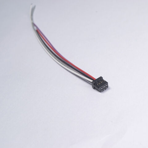 Cable eléctrico conector arnés de cableado 6P a extremo abierto UL1332 26AWG 300V ISO9001 personalizado