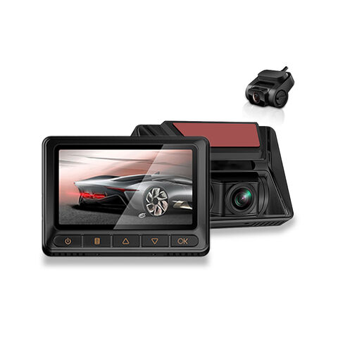 Achetez en gros 3 Canaux Dash Cam Avant Et Arrière à L'intérieur, 1080p  Avant Et Intérieur Double Dashcam Pour Voitures, Caméra De Voiture Chine et Dashcam  Pour Voiture à 16.59 USD