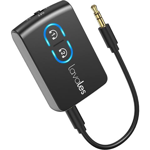Acheter USB Bluetooth 5.0 Récepteur Transmetteurs 3.5mm AUX Jack Sans Fil  Audio Musique Stéréo Adaptateur Dongle pour TV PC Bluetooth Haut-parleur de  voiture Casque