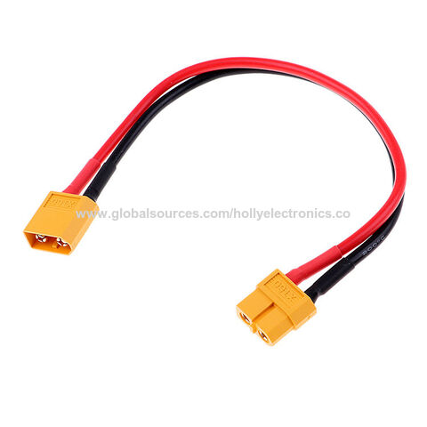 Cavo XT60 Con Connettori Maschio E Femmina - 14AWG Per Droni E RC