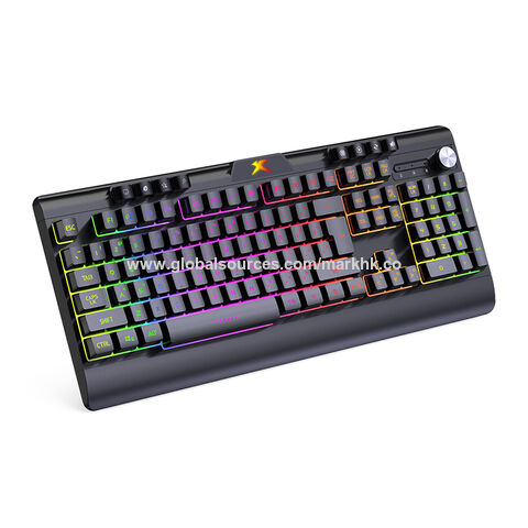 Buy Wholesale China Oem Multimedia Keyboard Wired Rgb Mechanical Gaming Keyboard Wrist Rest ...