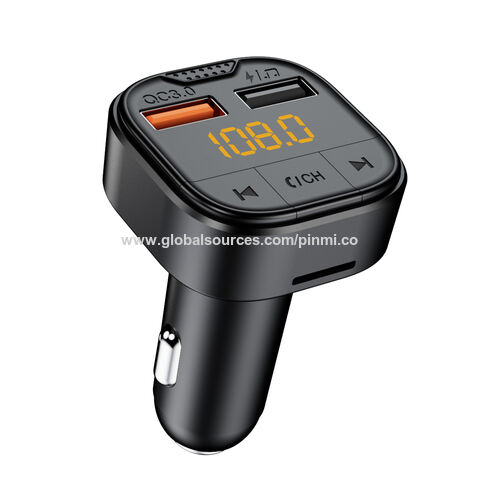 T11 Bluetooth Car Kit MP3 Music Player Adapter FM Transmitter Dual USB  Charger Support U-disk/TF/AUX (CE/FCC/RoHS) Wholesale