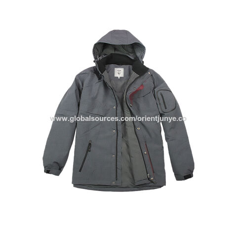 Veste chauffante polaire, veste chauffante USB coupe-vent vestes  chauffantes électriques, manteau chauffant électrique en fibre de  polyester, vestes