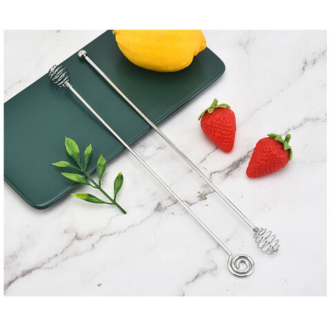 6.3 Stainless Steel Cocktail Swizzle Stick Beverage Coffee