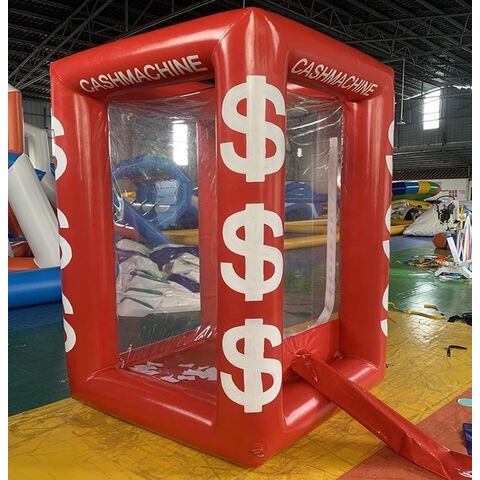 Buy China Wholesale Custom Made Inflatable Money Grab Machine Cash Cube ...