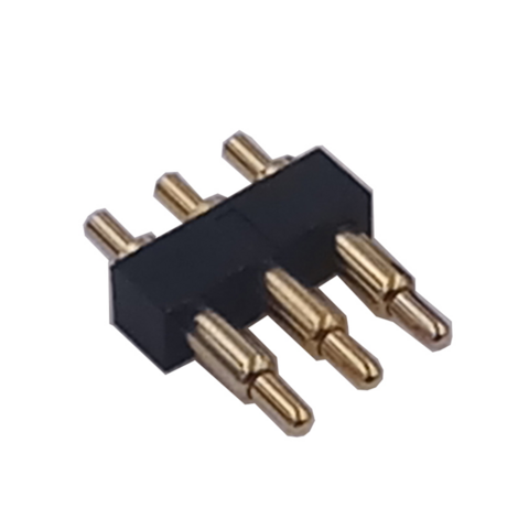Spring Loaded Frame Conector Oem Customized Spring Loaded Connector Pogo Pin 1x3 2.54mm Pitch Smt ...