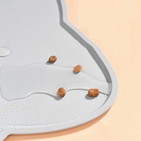 Tapete de Alimentação para Cães, Bonito, Resistente ao Desgaste, Durável, Macio, Leve, Dobrável, Armazenamento Conveniente, Design de Enrolar, À Prova de Derramamento for sale at factory direct price