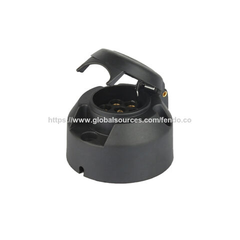 Buy Wholesale China European 12v 7 Pin Plastic Trailer Plug Adapter