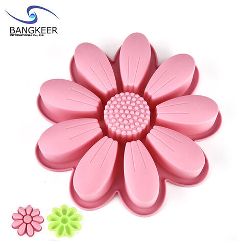 Chocolate Molds Candy Molds Silicone Baking Mold Flower Shaped