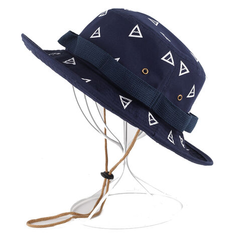 Buy Wholesale China Custom Logo Summer Sun Wide Brim Fishing Hat ...