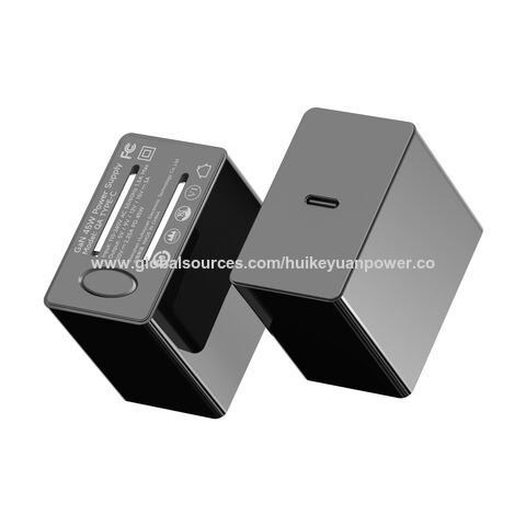 Cargador inteligente GaN de 45W USB-C PD3.0, adaptador de corriente tipo C con enchufe plegable y tamaño compacto para mayoristas for sale at factory direct price