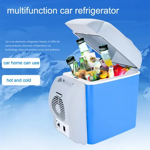 Réfrigérateur De Voiture Portable, 12V 7.5L Mini Accueil Camping