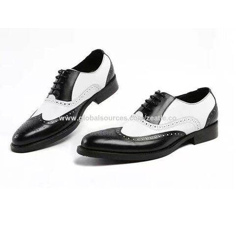 Men Black Wedding Formal Shoes