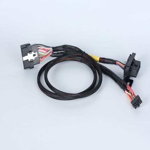 Buy Wholesale China Factory Custom Extension Cables 16pin Male To Dual