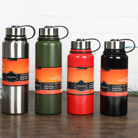 25 OZ Sublimation Sports Water Bottle, 750 ML Aluminum Water Bottle 2 Lids  Portable Sublimation Blank Bottle for Heat Transfer Printing 