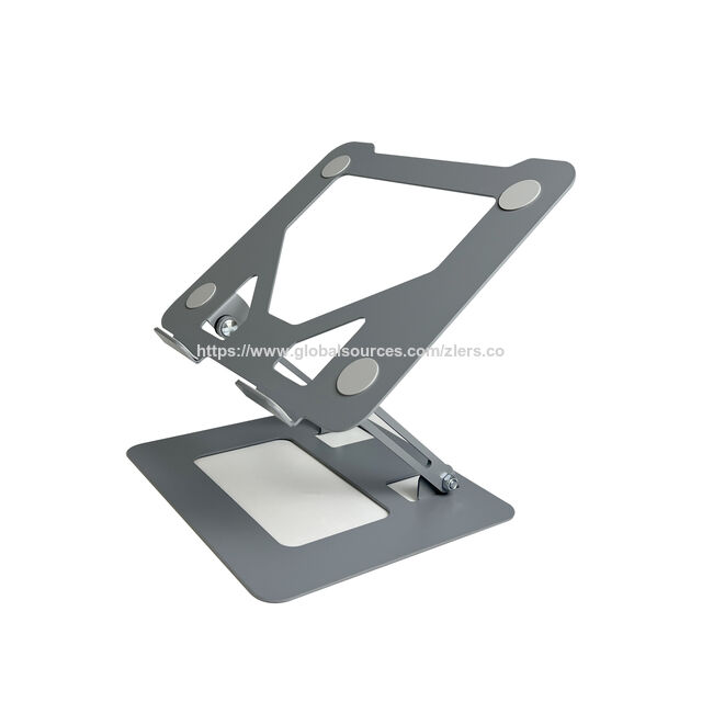 Soporte de Acero Ajustable para Portátil, Plegable y Portátil de 40 cm de Altura con Refrigeración Antideslizante para Uso en Oficina y Hogar for sale at factory direct price