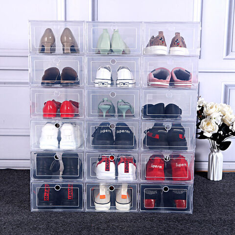 Bulk plastic shoe on sale boxes