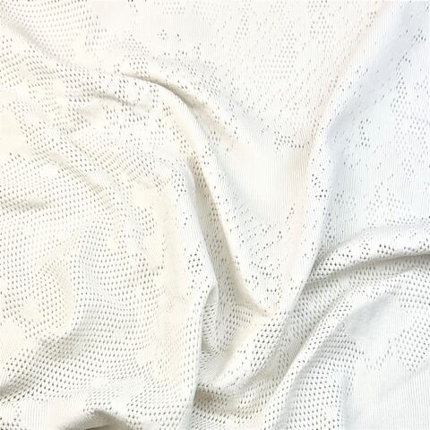 Tops de Yoga de Tejido Jacquard de Malla de Nailon 66 con Tratamiento Antibacteriano y de Absorción de Humedad for sale at factory direct price