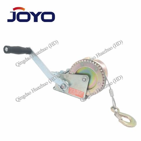 Hand Winches, Hand Crank Boat Portable Cable Pulling Winch Cable Puller  Iso9001 - Expore China Wholesale Hand Winch and Combination Winch, Hand  Winch With Wire Rope, Hand Winch With Strap