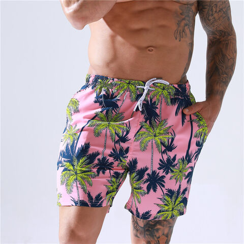 Buy Wholesale China Men's Flower Printing Breathable Beachwear Shorts Quick  Dry Swim Trunks & Swimwear at USD 5.99 | Global Sources