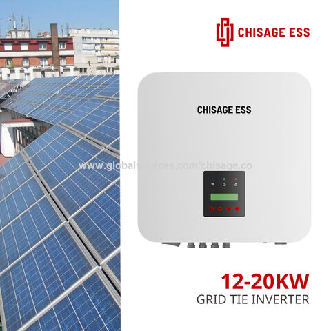 Achetez en gros Chisage Ess 20kw Ip66 Convertisseur Haute Efficacité Onduleur  Solaire Avec Cinq Ans De Garantie Pour La Vente Chine et Inverseur Solaire  à 827 USD