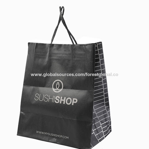 White Luxury Big Size Paper Shopping Bag for Clothes,White Luxury