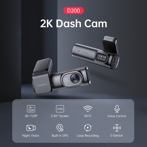 2.4G WiFi Car DVR camera universal Dash Cam Dual cameras front 2K rear cam  1080P