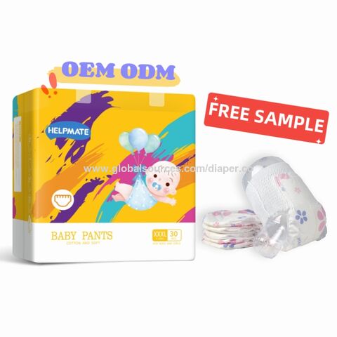 Popok Bayi Grosir Celana Pelatihan Sekali Pakai Popok Tarik Massal