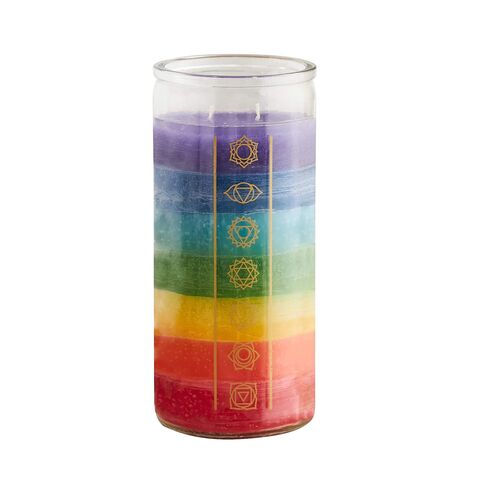 Customized 7days Church Blessing Ceremony Rainbow Spiritual Candle ...