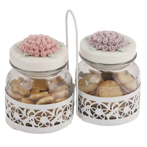 Buy Wholesale China New Arrival Kitchen Container Modern Custom Ceramic  Cainster Storage Jar Spice Cookie Jar & Ceramic Container at USD 0.85