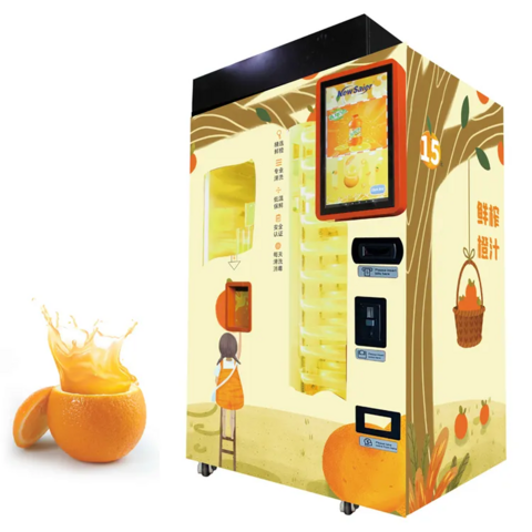 Fresh Orange Juice Vending Machine Automatic $7899 Wholesale