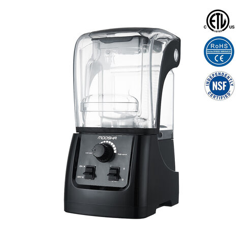 Multifunction Commercial High Speed Quiet Blender 2200W Silent