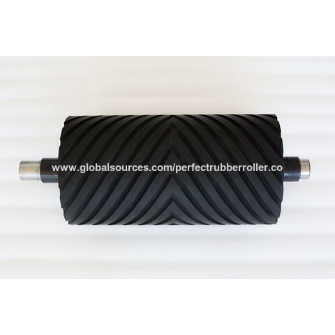 Custom Rubber Covered Rollers - Contact Rubber