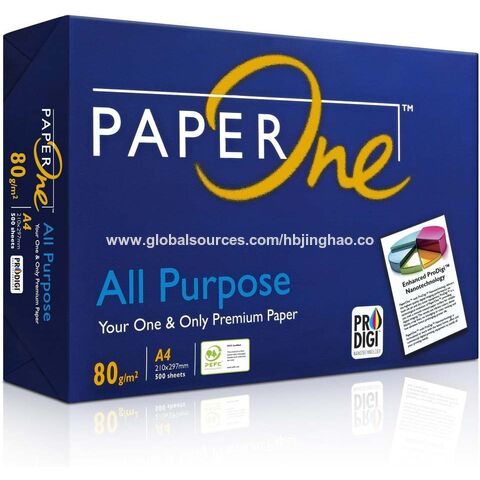 Buy Wholesale China Wholesale Wood Pulp Paperline / Printing Paper White A4  Size 500 Sheets 70 75 80 Gsm Copy A4 Paper & A4 Paper at USD 2.03