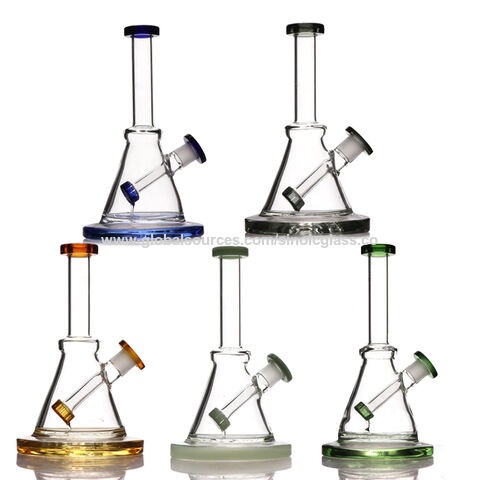 Buy Wholesale China Wholesale 8 Inch Mini Dab Rigs Colorful Glass Water ...