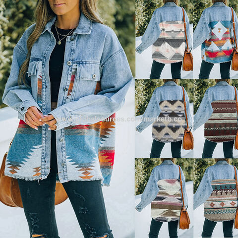 Aztec winter fashion coat