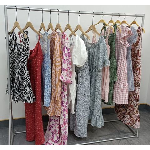 Ladies Casual Dresses Bulk: Mixed Cotton Dress Women's Thailand