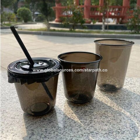 Buy Wholesale China Wholesale Black Plastic Cups Tumblers, Heavy