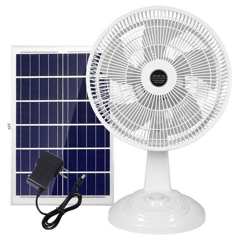 Ventilador recargable Precio Soporte barato Ventilador Solar con