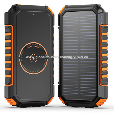 Buy Wholesale China Outdoor Portable Wireless Charging Solar Panel ...