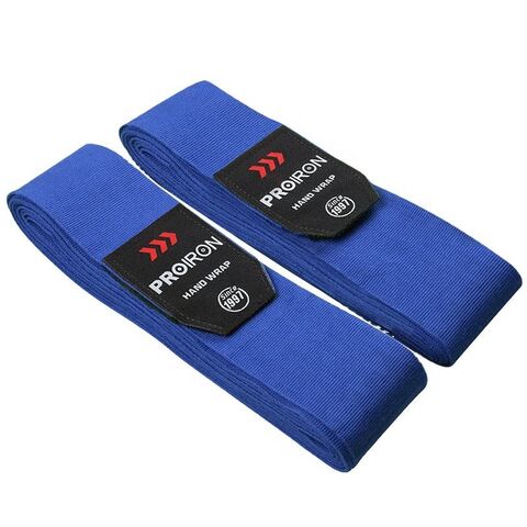 Proiron Custom Printed Boxing Quick Hand Wrap With Leather Logo