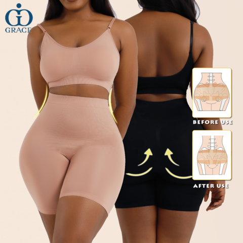 Women Thigh Slimming Tummy Control Butt Lifer Fajas Colombianas