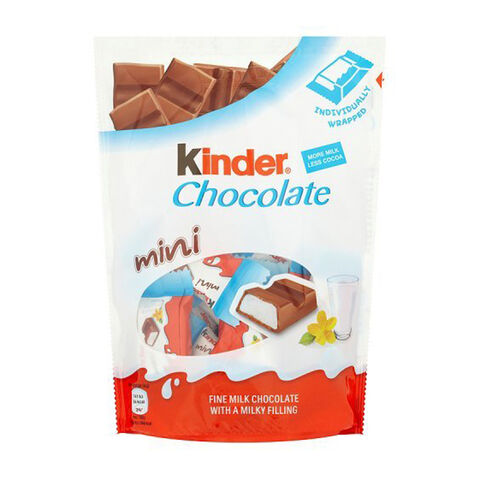 Achetez en gros Kinder Chocolate Lait Et Cacao Chocolate 8 Bars Pack, Dix  100g/bar États-Unis et Chocolat Kinder à 6 USD