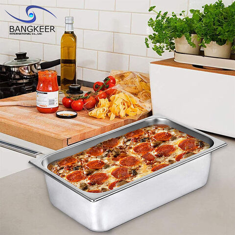 Hotel Supply Stainless Steel Food Storage Container Pan for Restaurant -  China Food Storage Container and Buffet Tray price