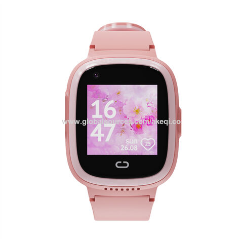 Reloj inteligente GPS con localizador para niños Way Kids Rosa