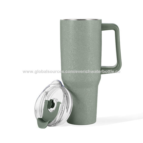 Ins Coffee Cup,Stainless Steel Water Bottle,Straw Cup,Ice American Coffee  Mug,Double-layer Vacuum Flask Couple Cup