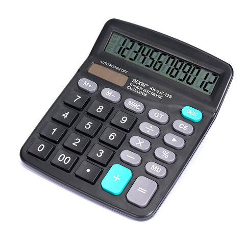12 digit Dual Power Solar Calculator Desktop Financial Computer Thin Crystal Button Calculator China Wholesale Calculator 1.1 from Good Seller Co. Ltd 2 Globalsources