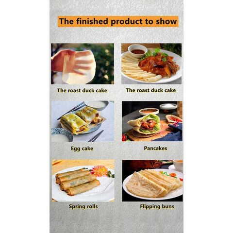 best price automatic lumpia wrapper making machine roti maker dosa making machine mexican tortilla press making machine for sale at factory direct price