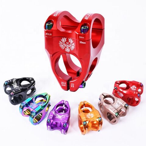 MEROCA CNC Manubrio Per Bicicletta Stelo MTB Power Short 35mm - Foto 5