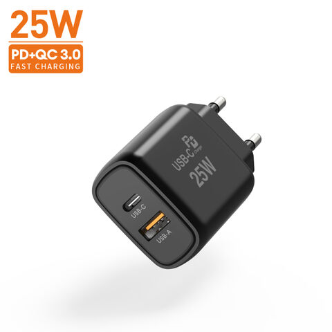 فينا بالجملة PD 25 واط شاحن كابل نوع C PD شواحن جدارية سريعة USB C نوع C محول شاحن شحن سريع لسامسونج للايفون